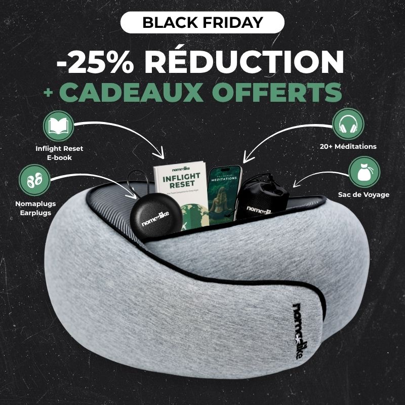 NOMAREST | Coussin de Voyage en Mémoire de Forme