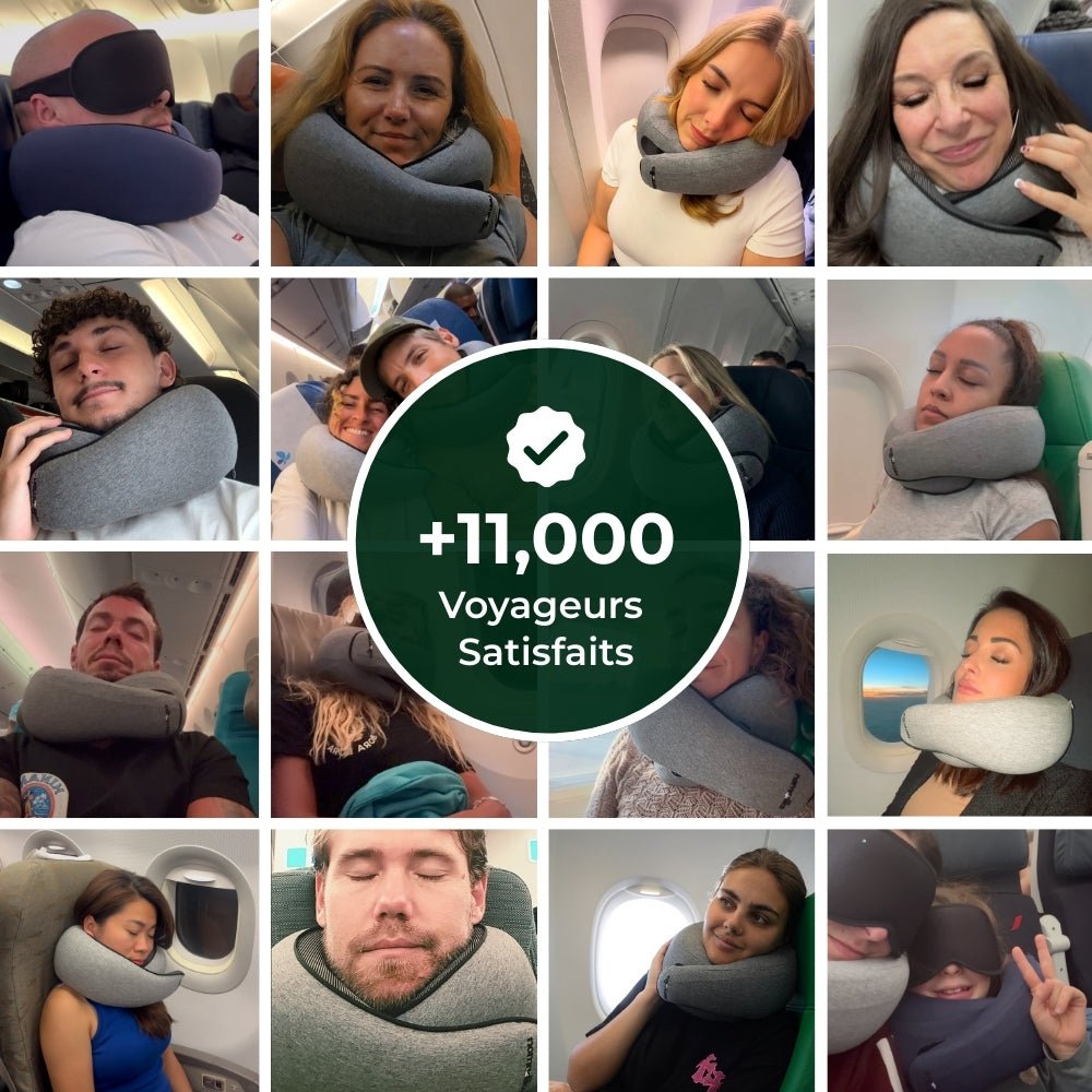 NOMAREST™ | Memory Foam Travel Pillow - Nomadike